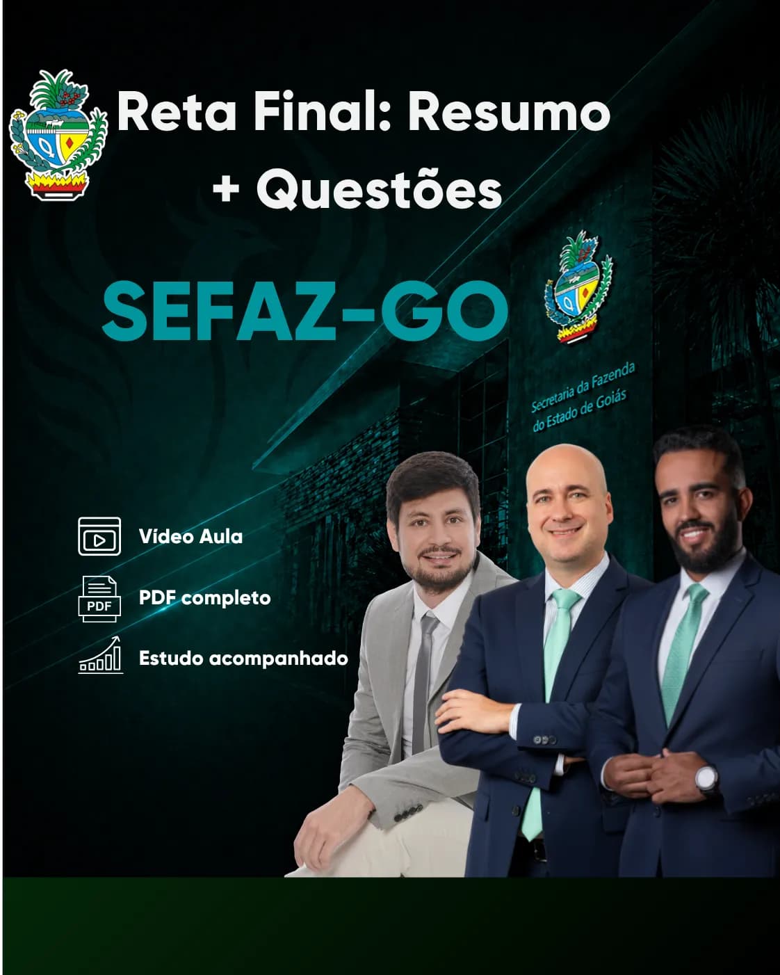 SEFAZ GO – Reta Final: Resumo + Questões da 7 Fontes Concursos